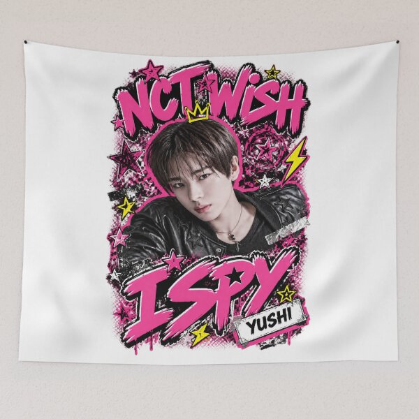 Item preview, Yushi I SPY NCT WISH Fan Design designed and sold by Valeree Store.