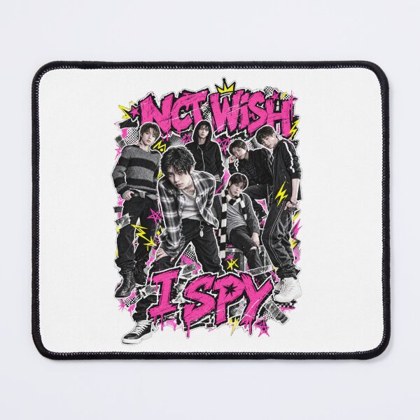 Item preview, NCT WISH I SPY Punk Pop Group Art designed and sold by Valeree Store.