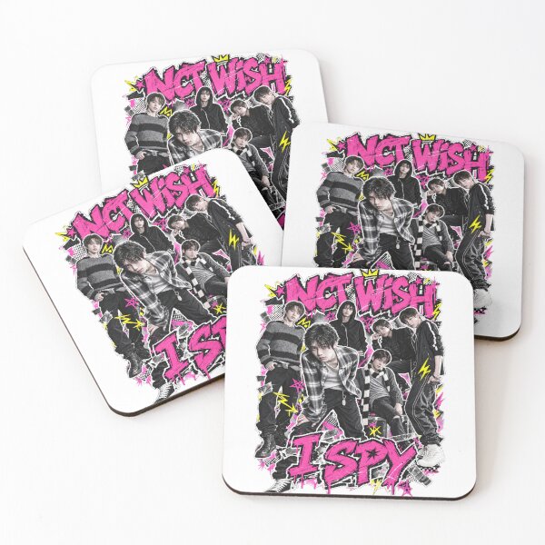 Item preview, NCT WISH I SPY Punk Pop Group Art designed and sold by Valeree Store.