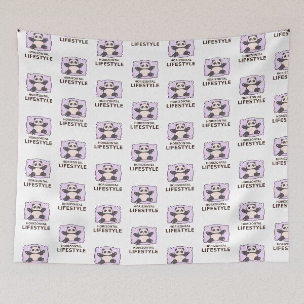 Item preview, Horizontal Lifestyle - Kawaii Panda designed and sold by Visual Dept..