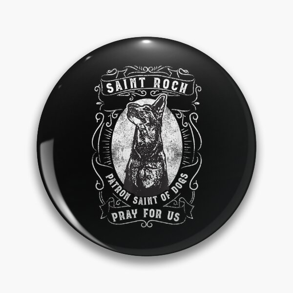 Item preview, St Roch Dog Patron Saint of Dogs Pet Lovers Catholic Prayer designed and sold by geronkagogo.