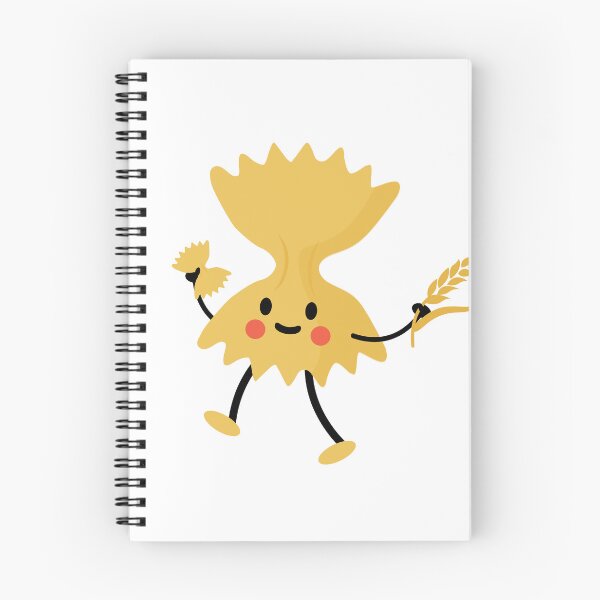 Item preview, Ilustración de un simpático personaje de pasta con una espiga de trigo. designed and sold by paolboa.