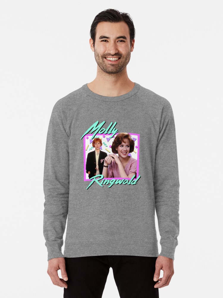 80s Molly Ringwald Lightweight Sweatshirt By Ellentwd Redbubble