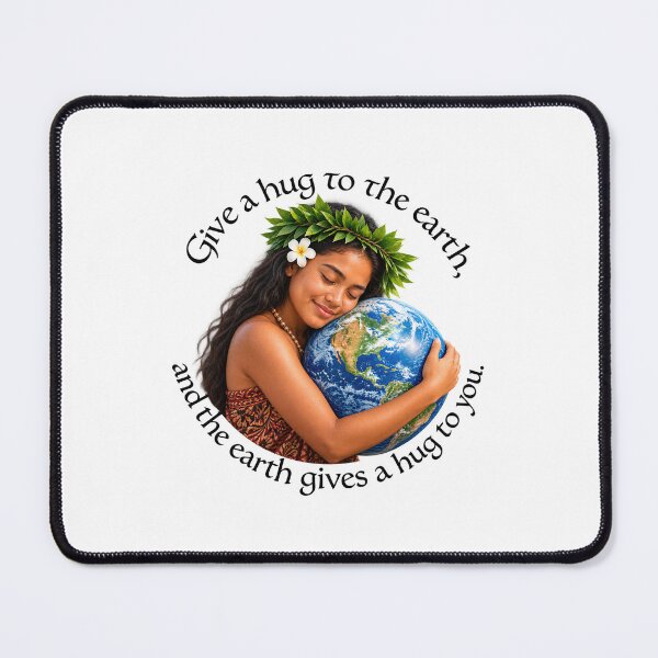 Item preview, Polynesian Conservation Proverb - Give a hug to the earth | Pacific Art designed and sold by ShakaLife.org.