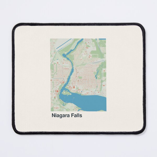 Item preview, Niagara Falls Minimalistic Map Art designed and sold by MapsNerd.