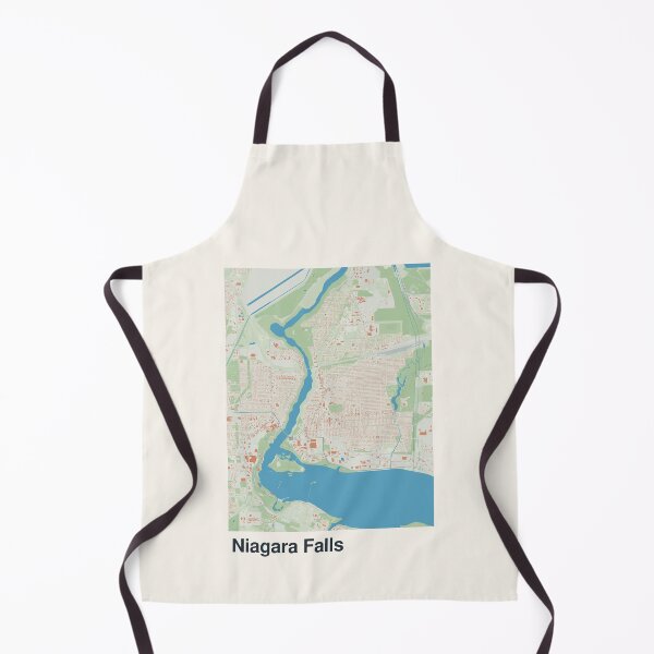 Item preview, Niagara Falls Minimalistic Map Art designed and sold by MapsNerd.