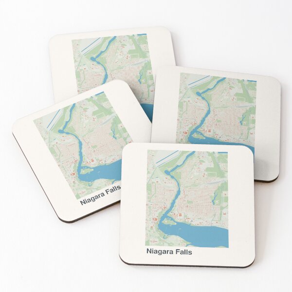 Item preview, Niagara Falls Minimalistic Map Art designed and sold by MapsNerd.
