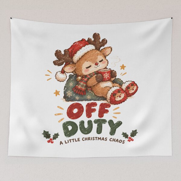 Item preview, Off Duty - A Little Christmas Chaos designed and sold by ianm1028.