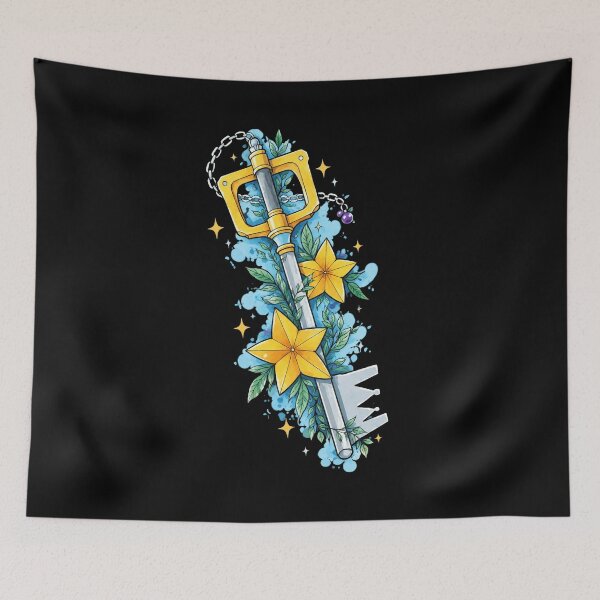 Item preview, Floral Keyblade Art designed and sold by AntonellaMatts.