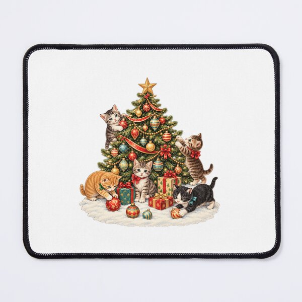 Item preview, Vintage Cat Christmas designed and sold by GalenoHenley.