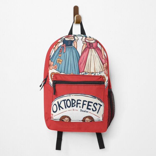 Item preview, Oktoberfest Dirndl Crew Floral Bavarian Emblem designed and sold by Digital Design Art.
