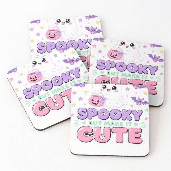 Item preview, Spooky But Make It Cute Kawaii Ghost Pastel Halloween designed and sold by HappyVibration.