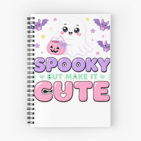 Item preview, Spooky But Make It Cute Kawaii Ghost Pastel Halloween designed and sold by HappyVibration.