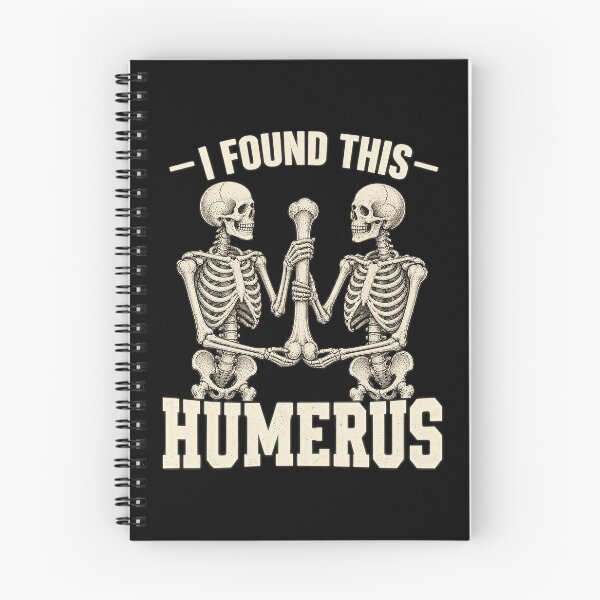 Item preview, I Found This Humerus Skeletons Retro Halftone Comedy Artwork designed and sold by adiencarteras.