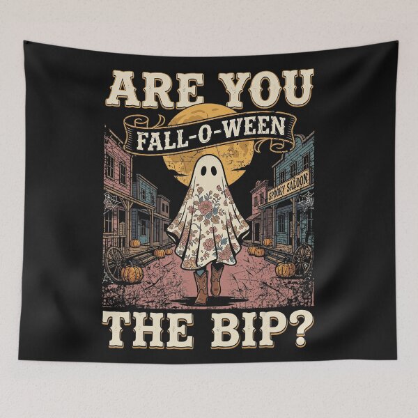 Item preview, Are You Fall-O-Ween The Bip? Spooky Halloween Ghost Western Fall Lover designed and sold by smithdosRO.