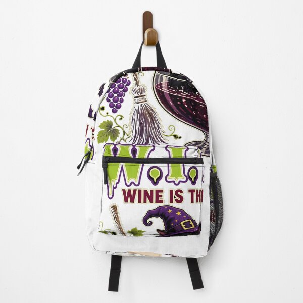 Item preview, W.I.T.C.H. Wine Is The Cure, Honey Funny Halloween designed and sold by HappyVibration.