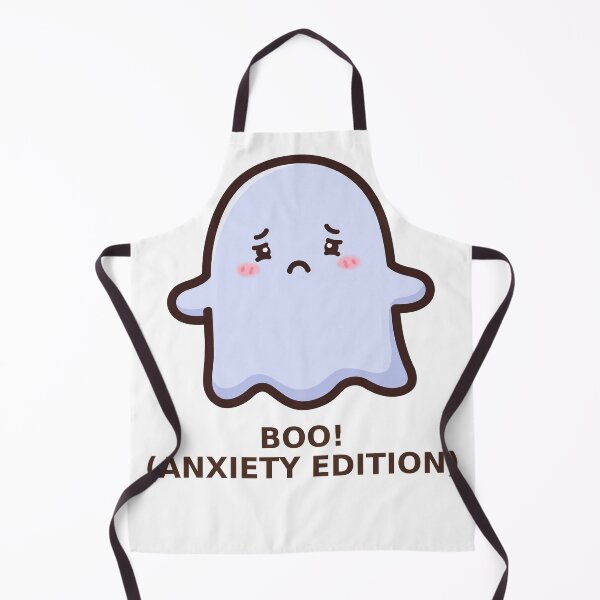 Item preview, Boo Anxiety Edition - Kawaii Ghost designed and sold by Visual Dept..