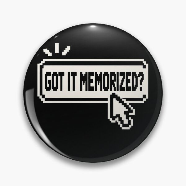 Item preview, Got It Memorized designed and sold by AntonellaMatts.