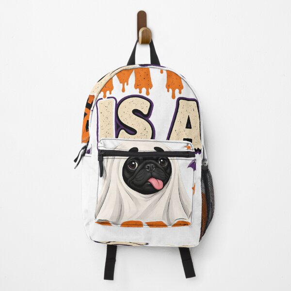 Item preview, My Boo Is A Pug Pug Halloween Ghost designed and sold by HappyVibration.
