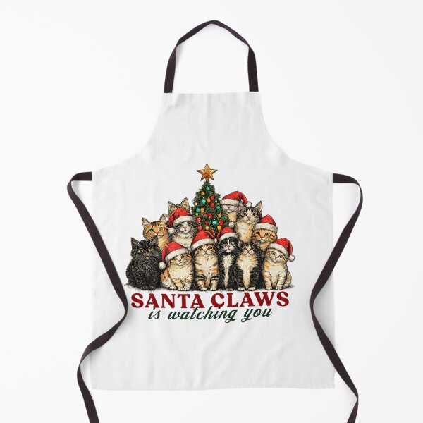 Item preview, Santa Claws Christmas Cat designed and sold by GalenoHenley.