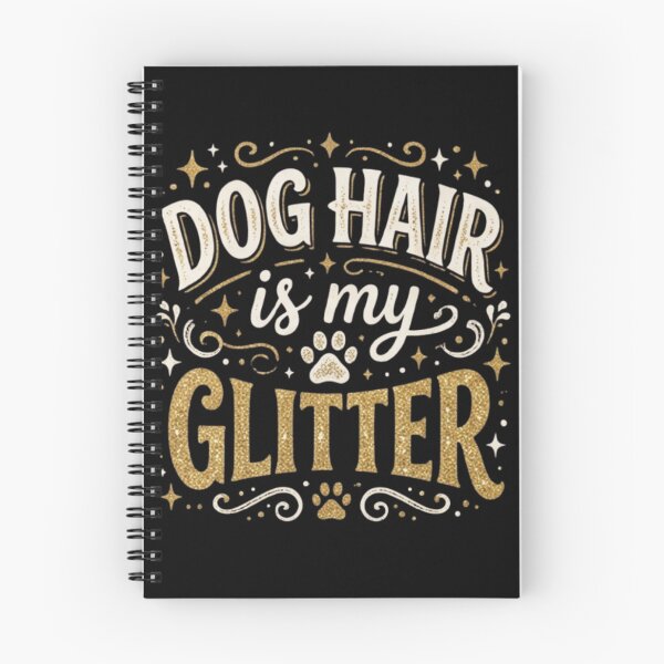Item preview, Dog Hair Is My Glitter - Funny Dog Lover Paw Print designed and sold by Salma.Store.
