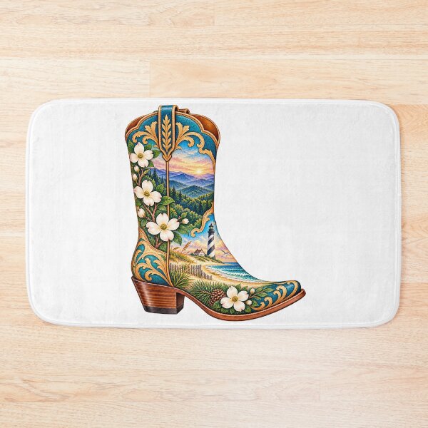 Item preview, North Carolina Cowboy Boot designed and sold by Whimspired By Paxx.