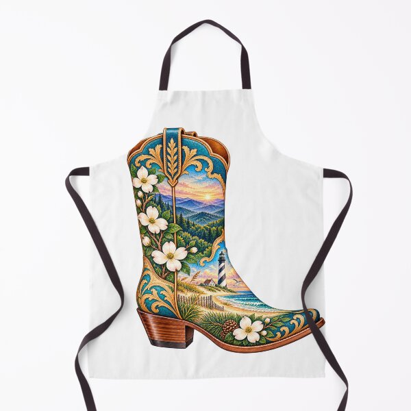 Item preview, North Carolina Cowboy Boot designed and sold by Whimspired By Paxx.