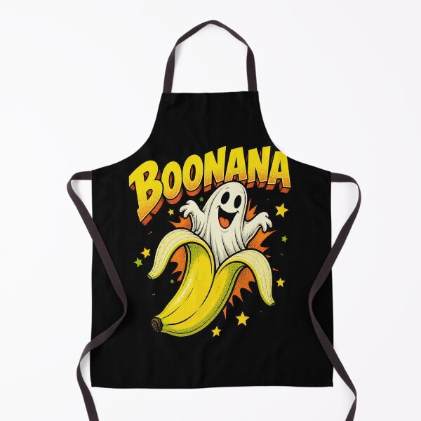 Item preview, Boonana Banana Ghost 90s Comic Pop Art Halloween Artwork designed and sold by yassin-stags.