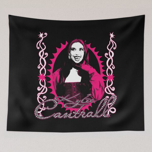 Item preview, Pink Line Art Style Pop Girl Singer designed and sold by KirinStudio.