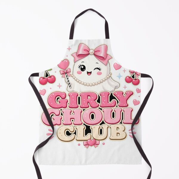 Item preview, Girly Ghoul Club Pink Ghost Halloween designed and sold by HappyVibration.