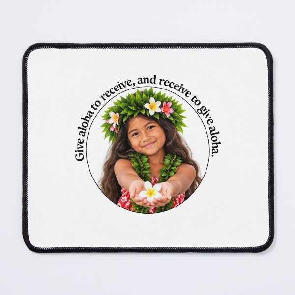 Item preview, Hawaii Aloha Chiasmus Proverb - Give aloha to receive | Island Wisdom Art designed and sold by ShakaLife.org.