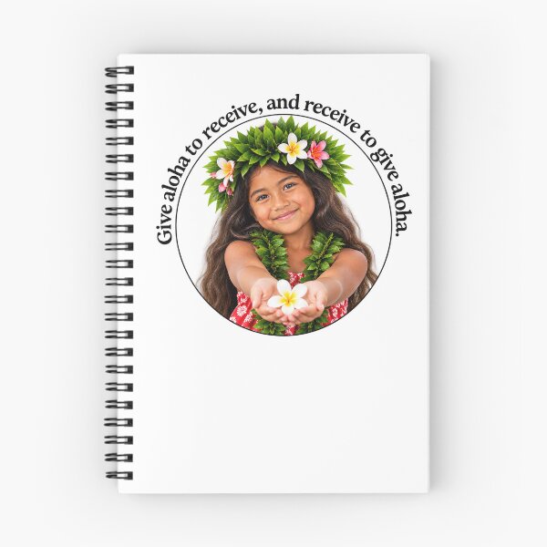 Item preview, Hawaii Aloha Chiasmus Proverb - Give aloha to receive | Island Wisdom Art designed and sold by ShakaLife.org.