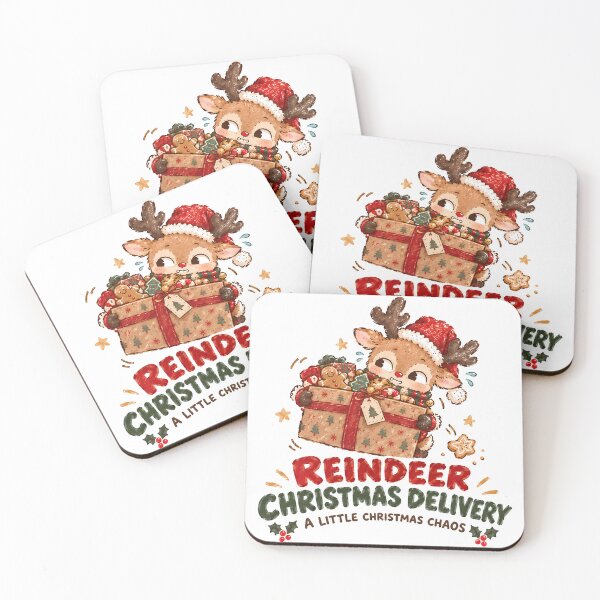 Item preview, Reindeer Christmas Delivery - A Little Christmas Chaos designed and sold by ianm1028.