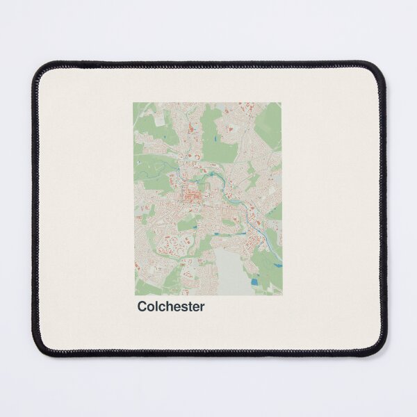 Item preview, Colchester Minimalistic Map Art designed and sold by MapsNerd.