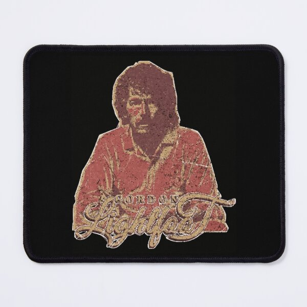 Item preview, Gordon Lightfoot Retro Rust Folk Portrait designed and sold by ReinKreer.