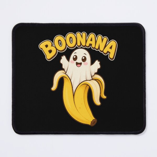 Item preview, Boonana Kawaii Cute Banana Ghost Sweet Fruit Pun Artwork designed and sold by yassin-stags.