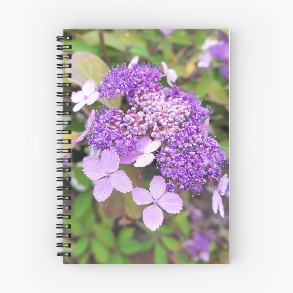 Item preview, Vibrant purple flowers in spring garden designed and sold by AlcamiaArt.