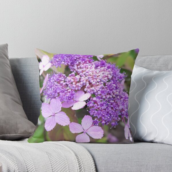 Item preview, Vibrant purple flowers in spring garden designed and sold by AlcamiaArt.