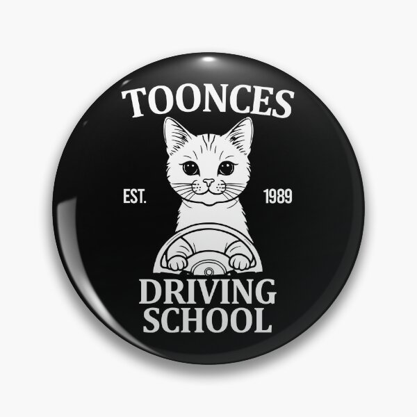 Artikelvorschau, Toonces The Cat Fahrschule - Gegründet 1989 entworfen und verkauft von crenaviolena.