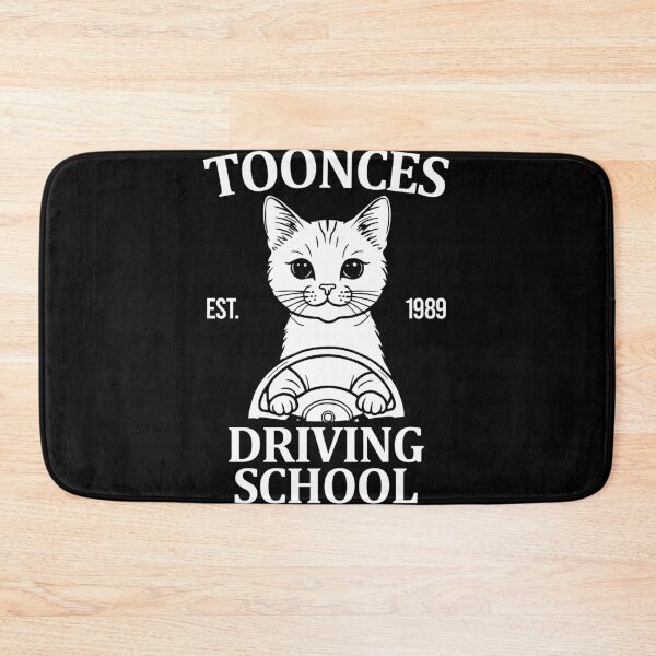 Item preview, Toonces The Cat Driving School - Est 1989 designed and sold by crenaviolena.