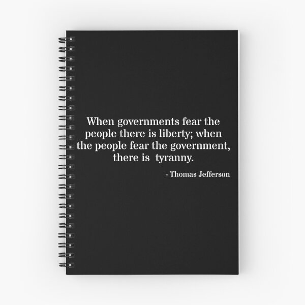 Item preview, When Governments Fear The People There Is Liberty - Thomas Jefferson designed and sold by crenaviolena.