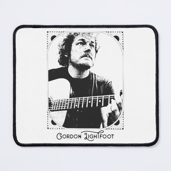 Item preview, Gordon Lightfoot Dark Vintage Portrait Graphic designed and sold by ReinKreer.