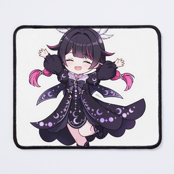 Item preview, Columbina Classic Anime Chibi Sticker - Genshin Impact Fan Art designed and sold by Lesley D.