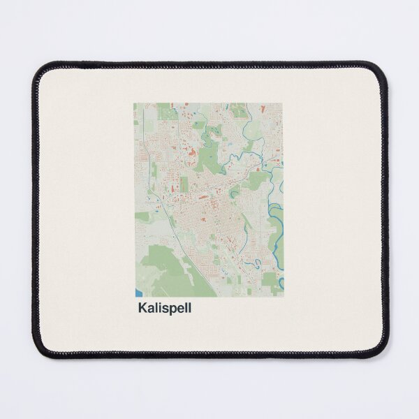 Item preview, Kalispell Minimalistic Map Art designed and sold by MapsNerd.