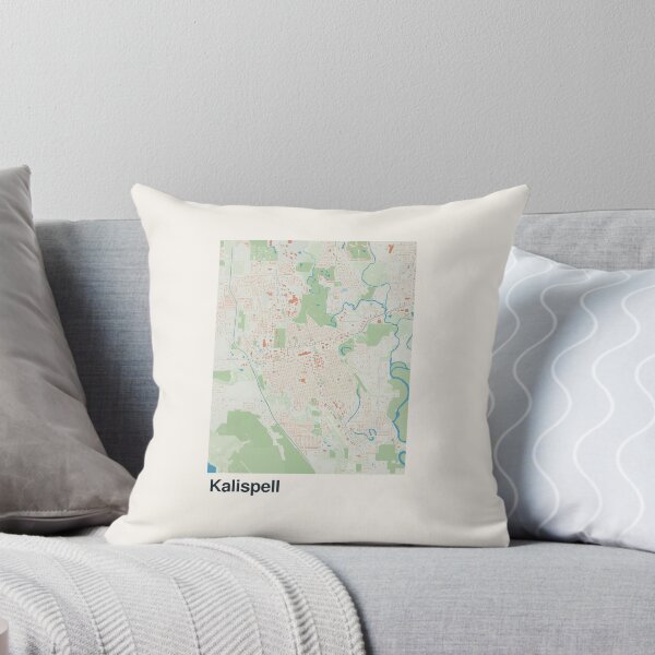 Item preview, Kalispell Minimalistic Map Art designed and sold by MapsNerd.