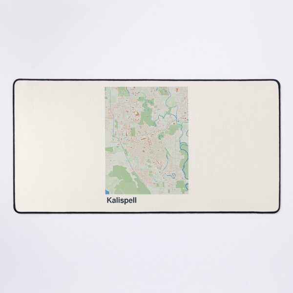Item preview, Kalispell Minimalistic Map Art designed and sold by MapsNerd.