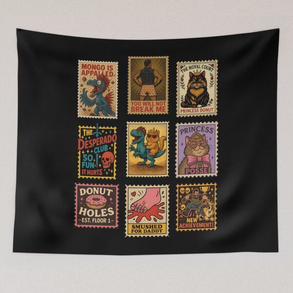 Item preview, Dungeon Crawler Carl Vintage Stamp  designed and sold by uimjerunok.