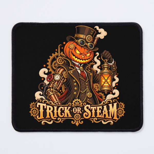 Item preview, Steampunk Halloween Trick or Steam Pumpkin designed and sold by Martin's_Design.