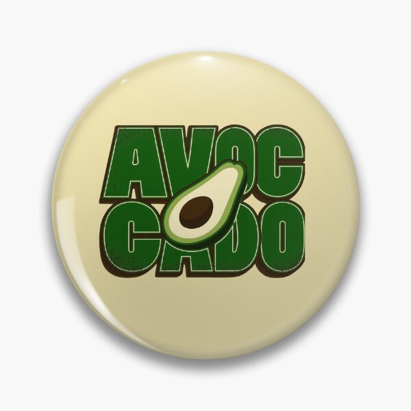 Item preview, Bold Avocado Typography Retro Green Graphic Design designed and sold by LenNo9881.