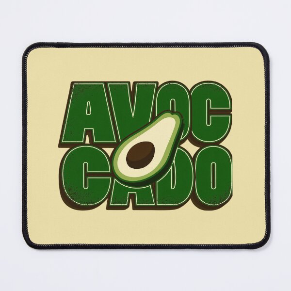 Item preview, Bold Avocado Typography Retro Green Graphic Design designed and sold by LenNo9881.